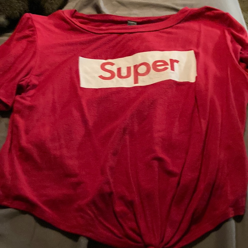 Red super shirt